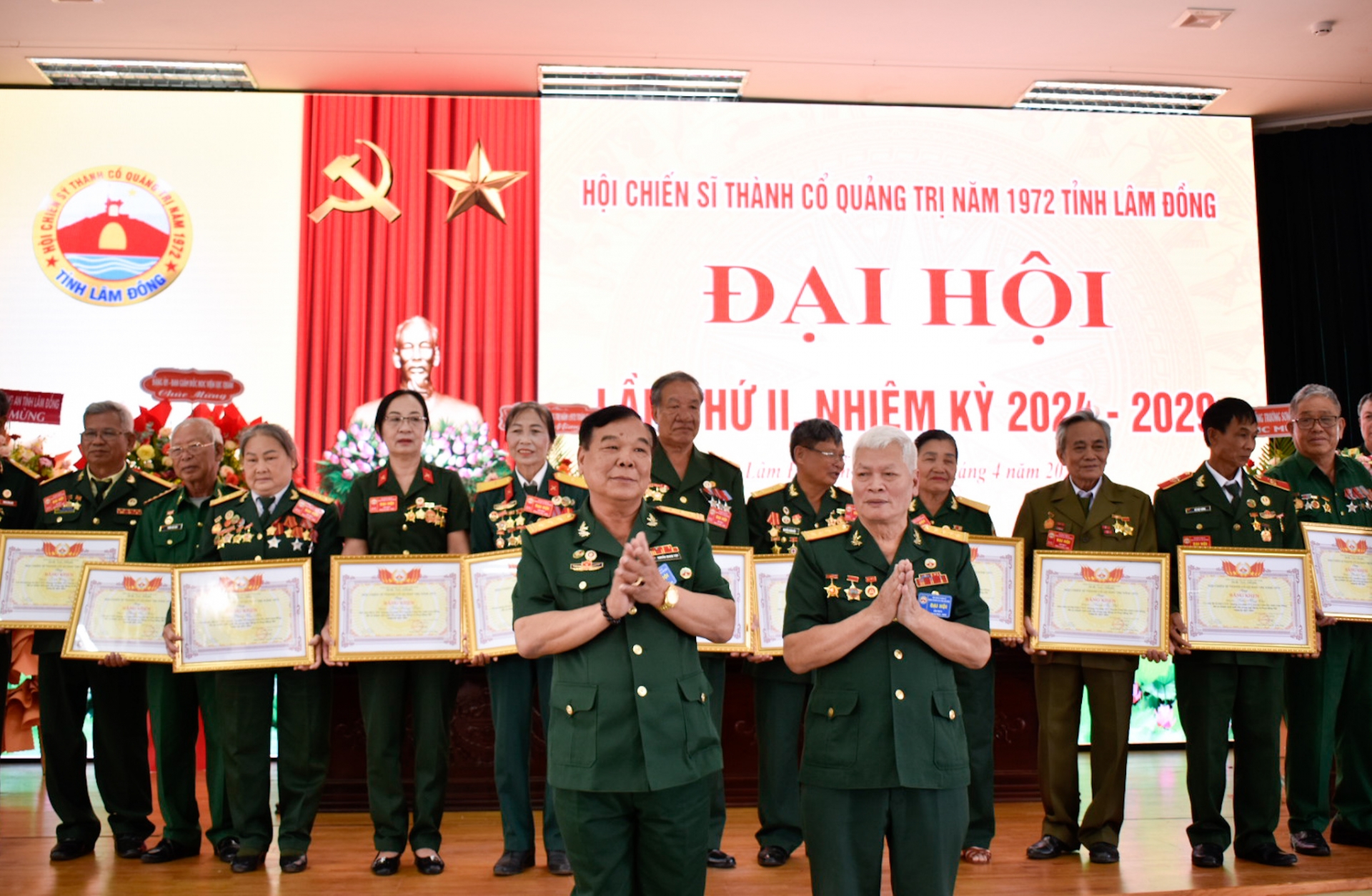 Đại hội đại biểu Hội Chiến sĩ Thành cổ Quảng Trị năm 1972 tỉnh Lâm Đồng lần thứ II, nhiệm kỳ 2024 - 2029