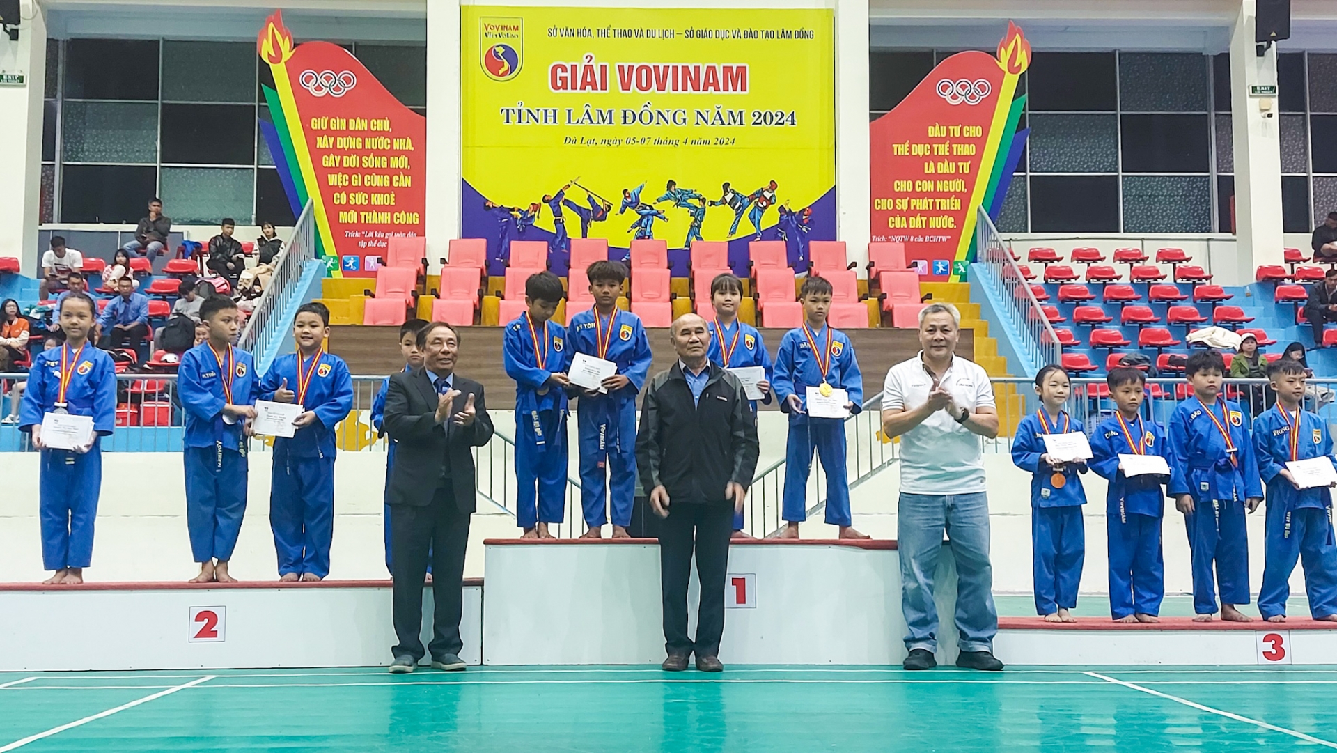 Đức Trọng nhất toàn đoàn Giải Vovinam tỉnh Lâm Đồng năm 2024