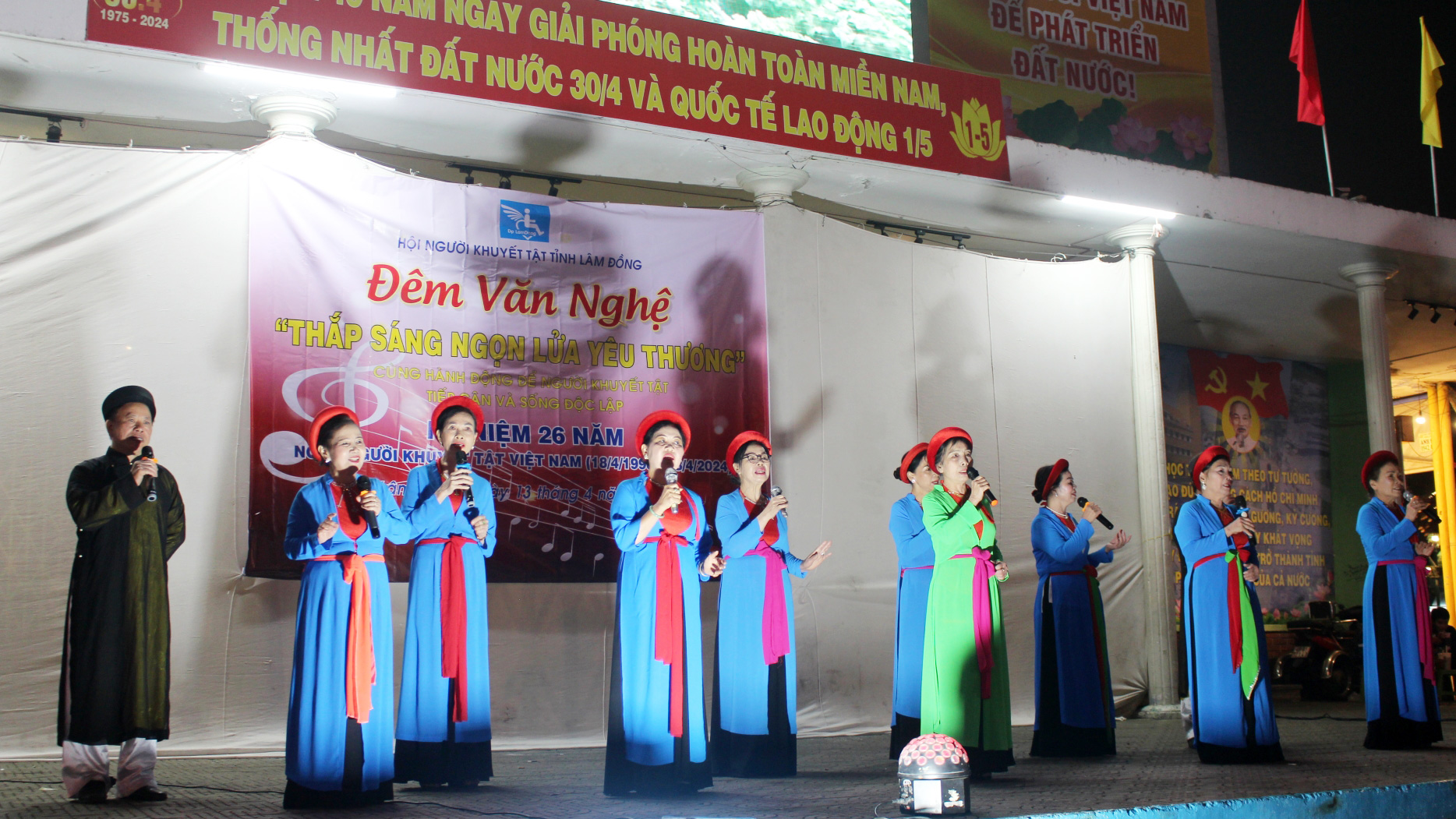 CLB Dân ca Mimoza Đà Lạt hỗ trợ đêm diễn 10 tiết mục mang đậm bản sắc dân tộc