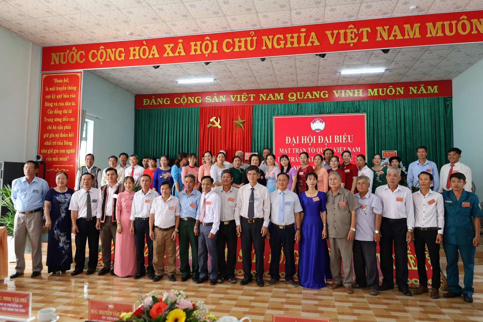 Cát Tiên: Hoàn thành công tác tổ chức Đại hội đại biểu MTTQ Việt Nam cấp cơ sở