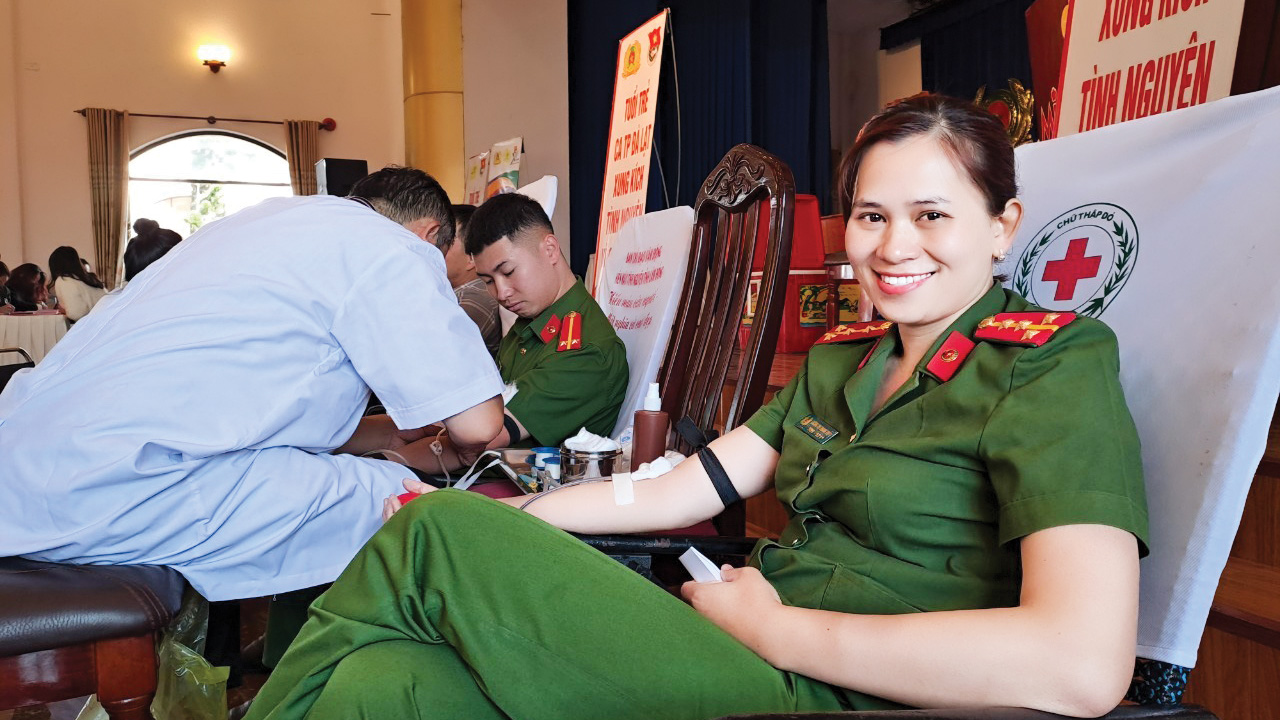 Hội Chữ thập đỏ TP Đà Lạt vừa phối hợp tổ chức Ngày hội hiến máu
“Giọt hồng Thanh niên”