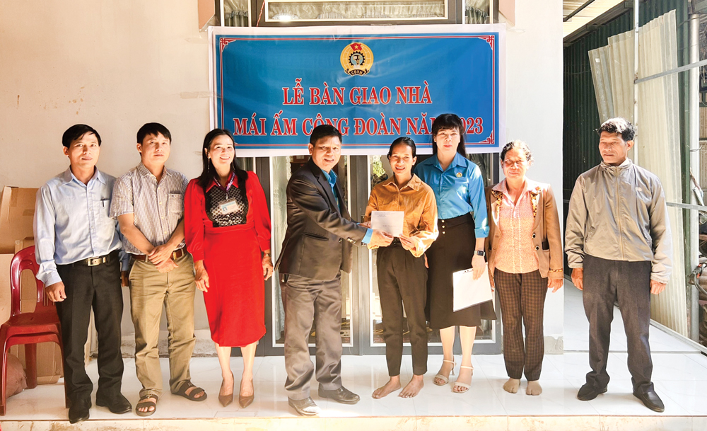 LĐLĐ huyện Lâm Hà luôn là điểm tựa cho đoàn viên và người lao động