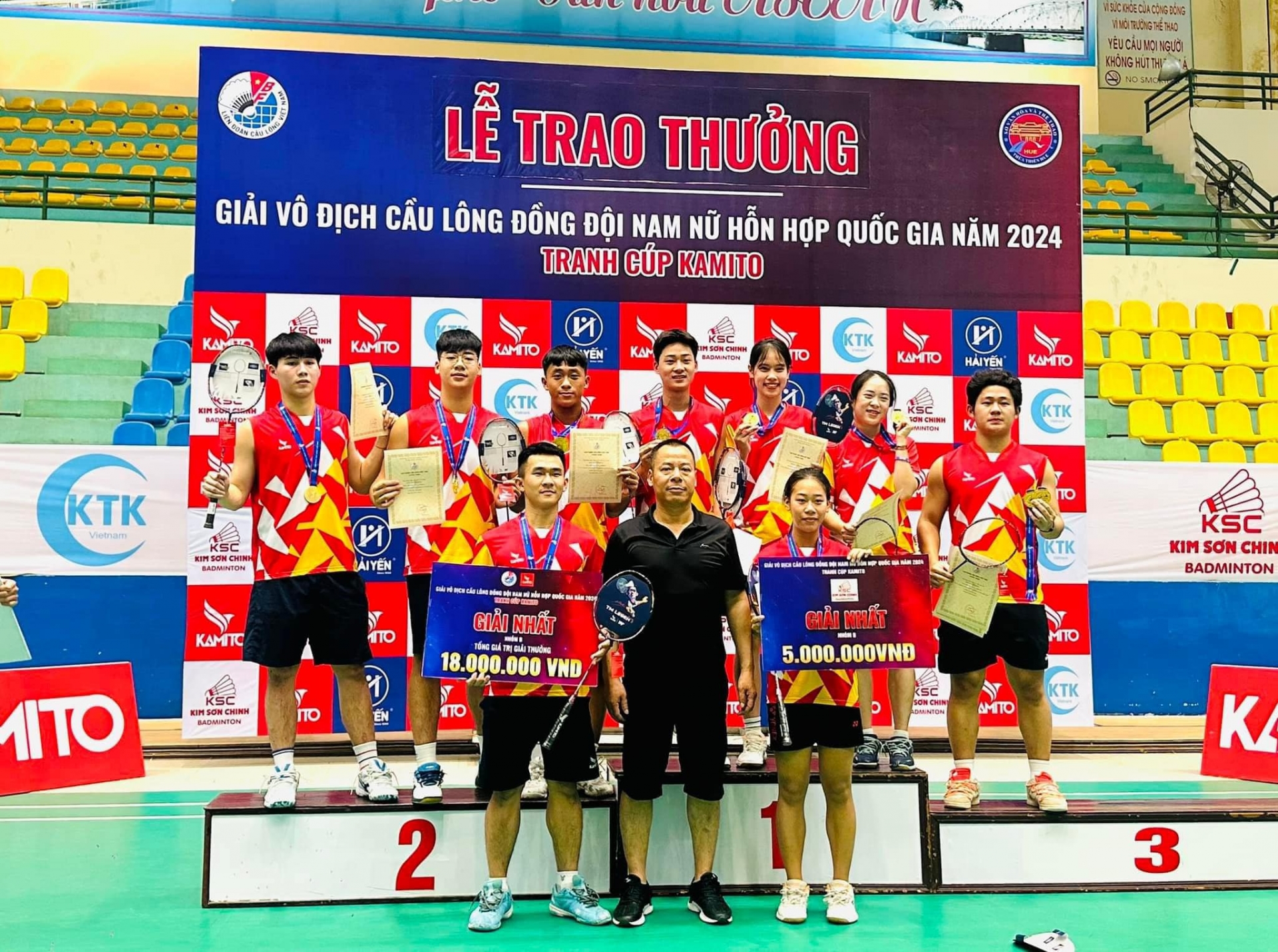 Đội tuyển Cầu lông Lâm Đồng đã giành HCV ở nhóm B, qua đó góp mặt tại cấp độ cao nhất mùa giải năm sau. 