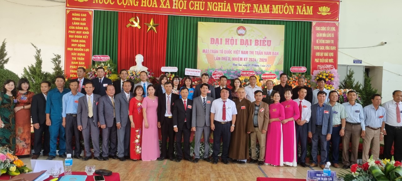 Đến nay, 16/16 xã, thị trấn của huyện đã hoàn thành Đại hội Đại biểu MTTQ Việt Nam cấp cơ sở, nhiệm kỳ 2024 - 2029, đạt 100%. 