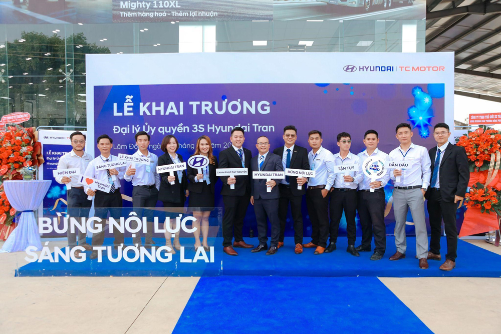 Đại lý xe thương mại đầu tiên của Hyundai khai trương tại Lâm Đồng