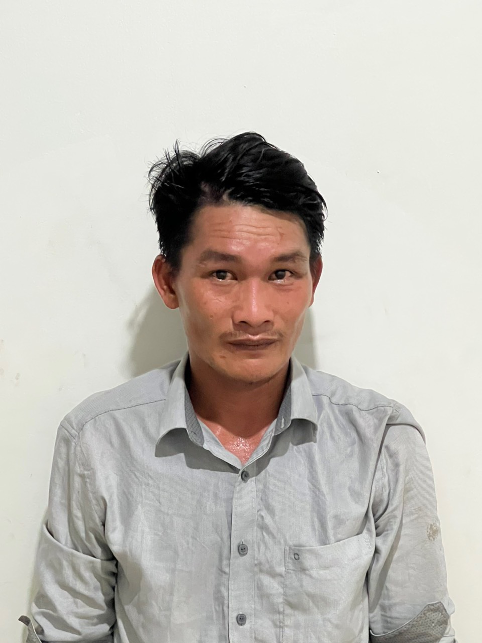 Sau nhiều tháng trốn truy nã, Đỗ Thanh Trọng bị Công an huyện Đạ Huoai bắt giữ khi đang lẫn trốn tại TP Hồ Chí Minh