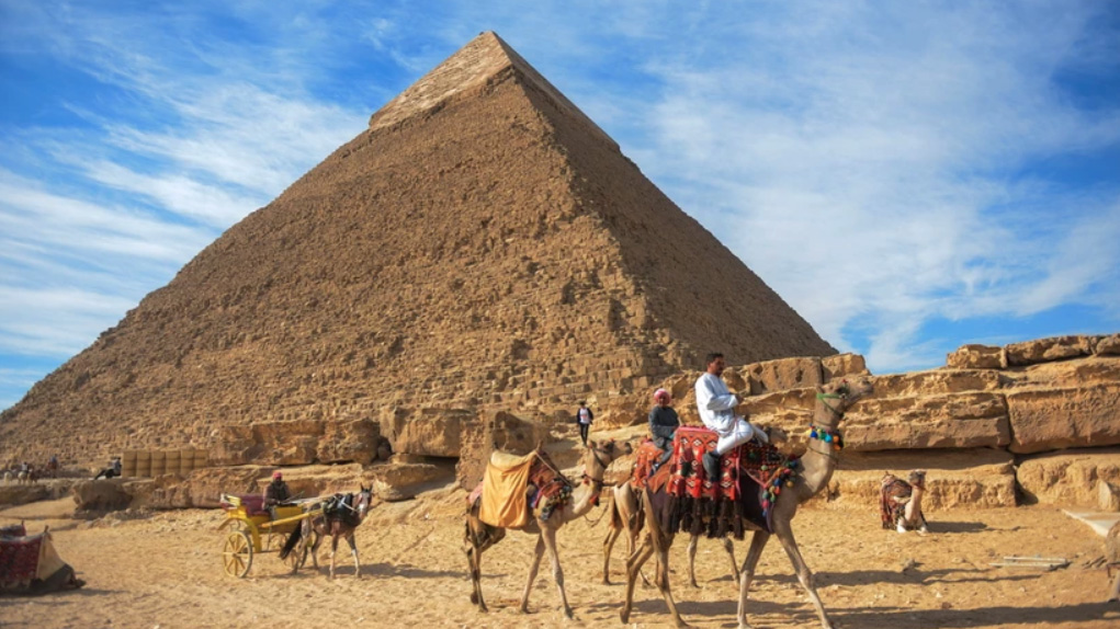 Kim tự tháp Khafre tại Giza, Cairo, Ai Cập