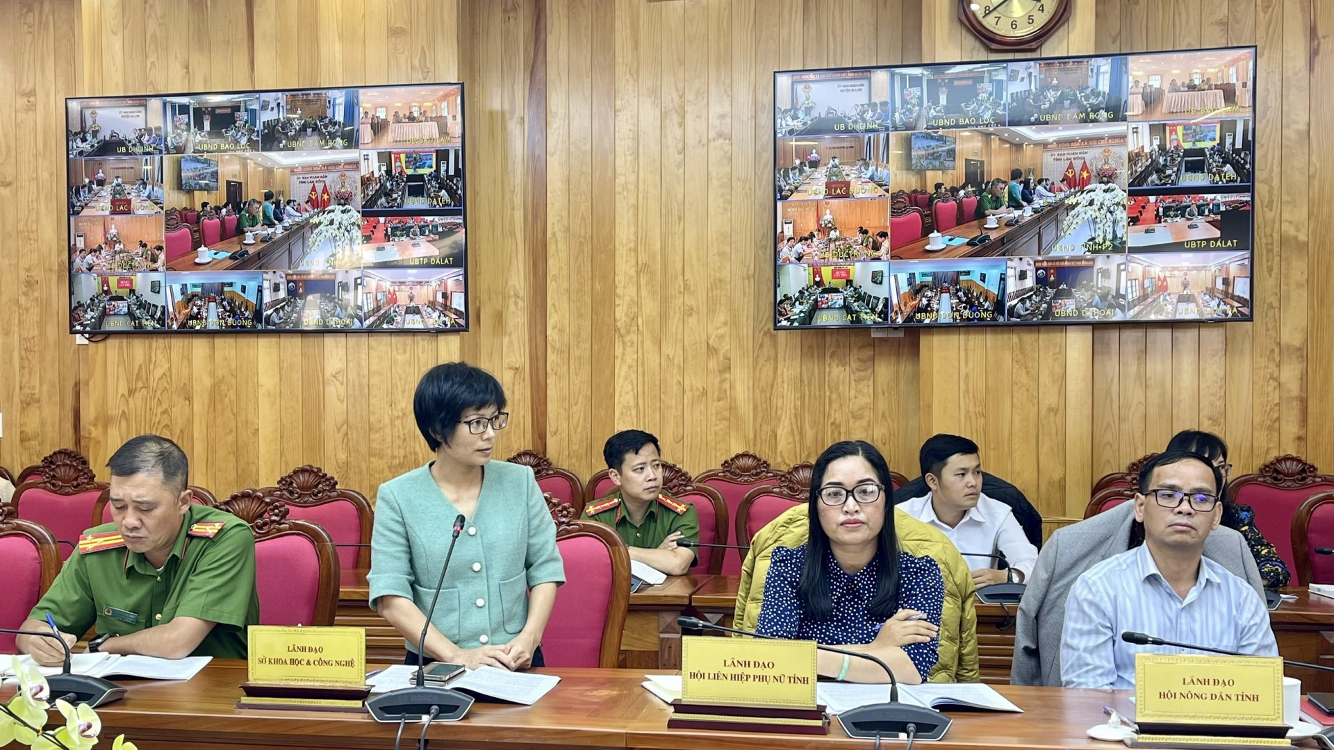 Lãnh đạo Sở Khoa học và Công nghệ Lâm Đồng phát biểu về năng lực kiểm nghiệm các mẫu thực phẩm tại địa phương