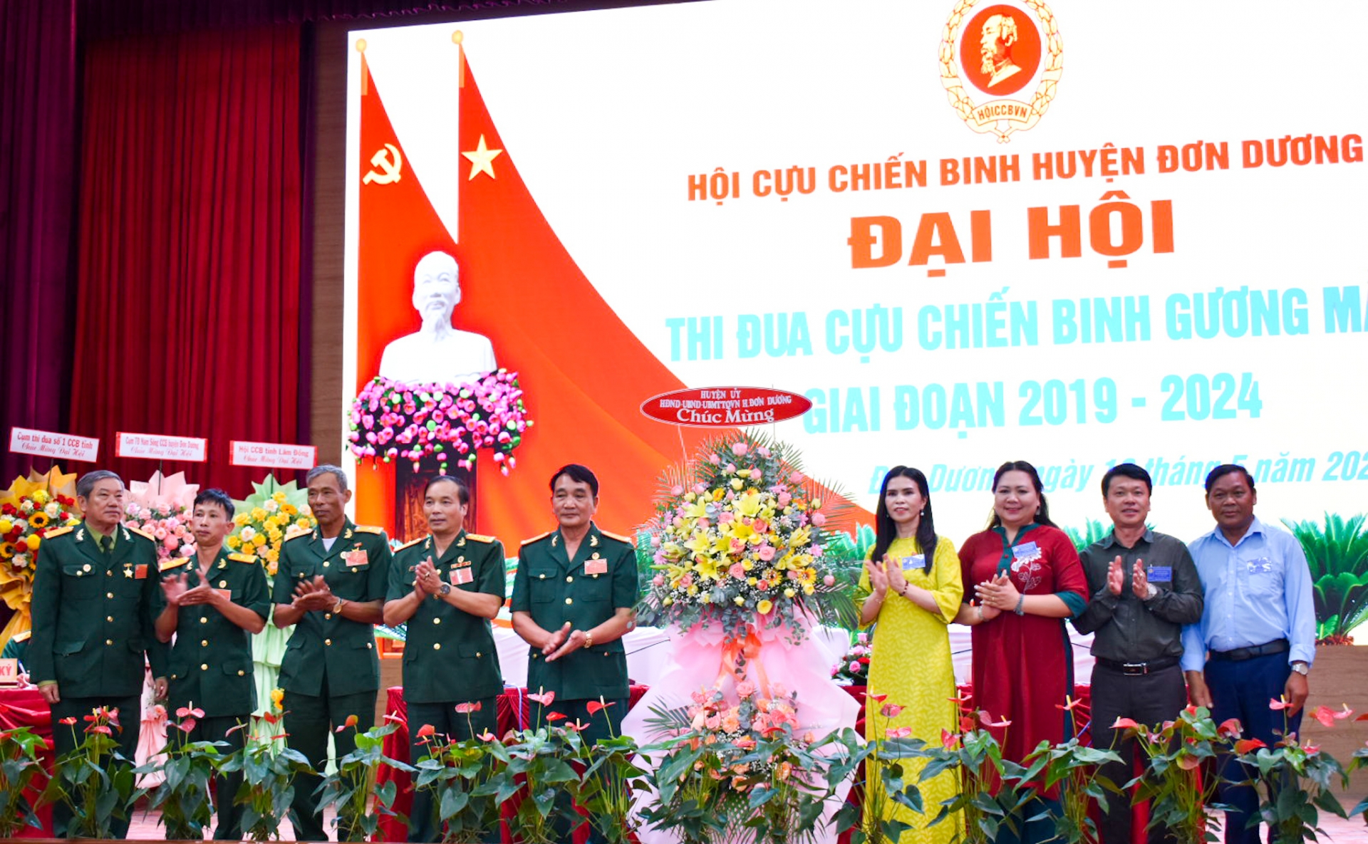 Hội CCB huyện Đơn Dương tổ chức thành công đại hội điểm Đại hội thi đua CCB gương mẫu