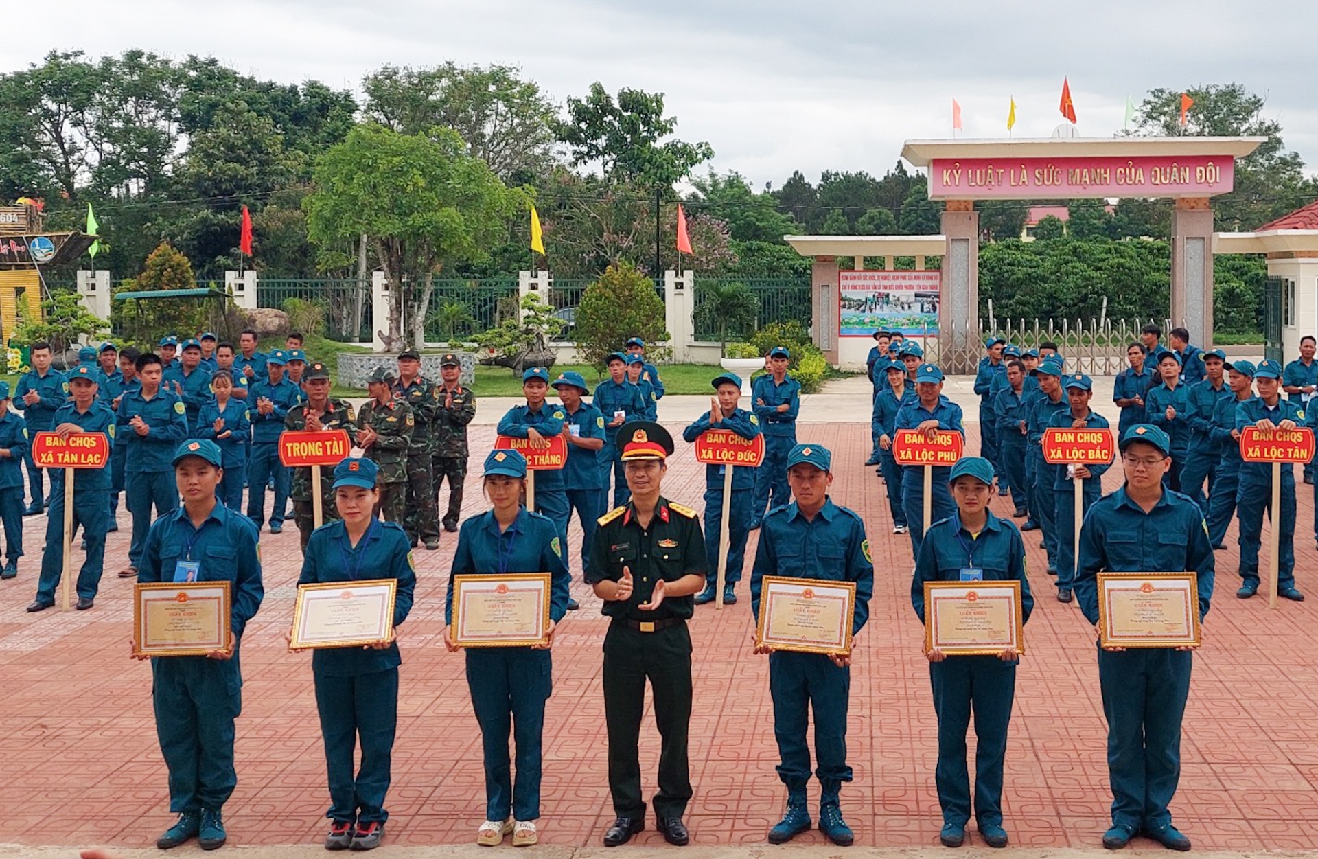 Bảo Lâm: Hơn 140 VĐV tham gia Hội thao thể thao quốc phòng dân quân tự vệ