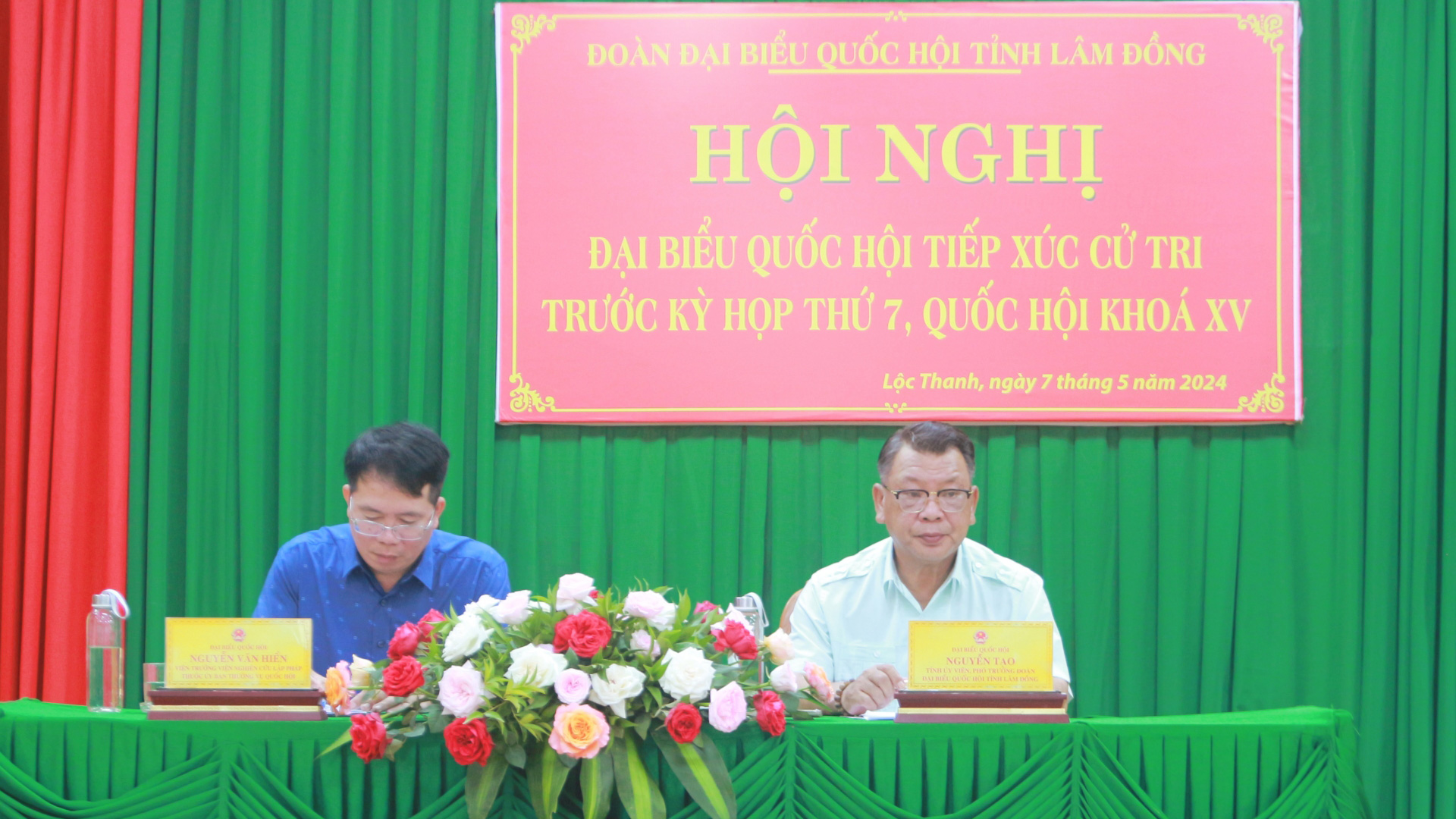 Đoàn Đại biểu Quốc hội tiếp xúc cử tri tại Bảo Lộc