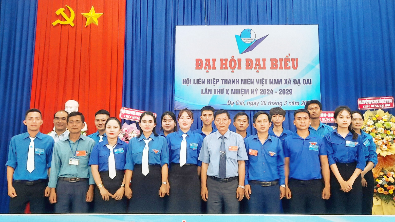 Đạ Huoai: Hoàn thành Đại hội Hội Liên hiệp Thanh niên Việt Nam cấp cơ sở