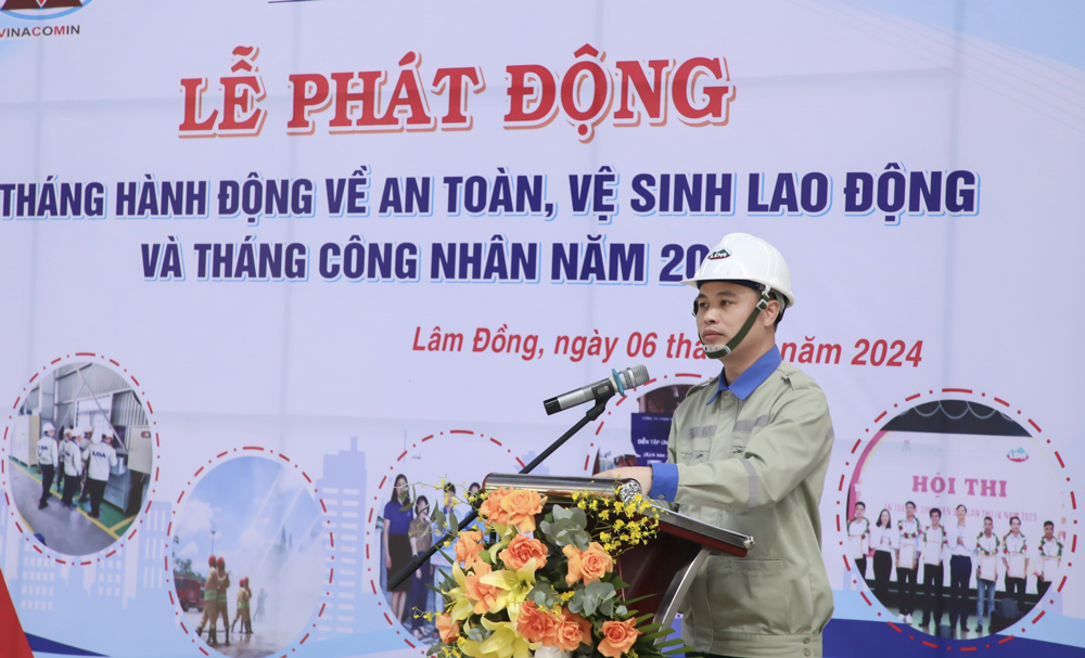DC Nguyễn Văn Phòng - Bí thư Đảng ủy, giám đốc Công ty triển khai các giải pháp đảm bảo ATVSLĐ