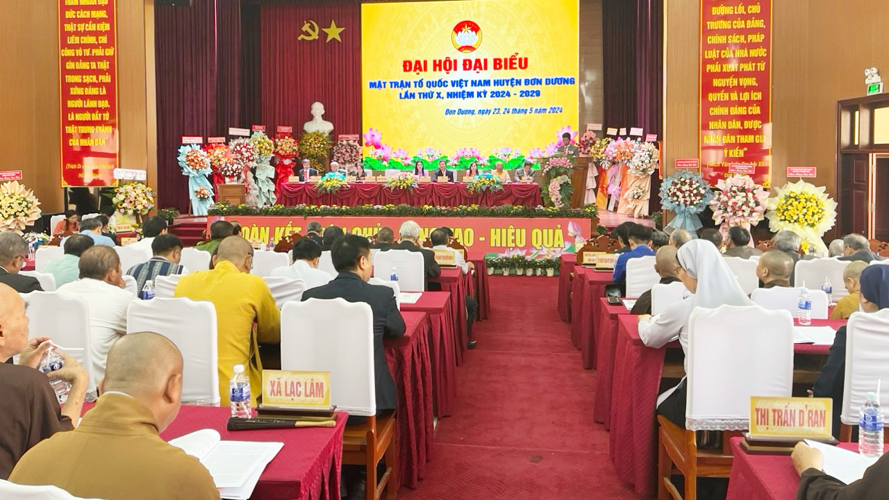 Đại hội đại biểu Mặt trận Tổ quốc Việt Nam huyện Đơn Dương lần thứ X thành công tốt đẹp