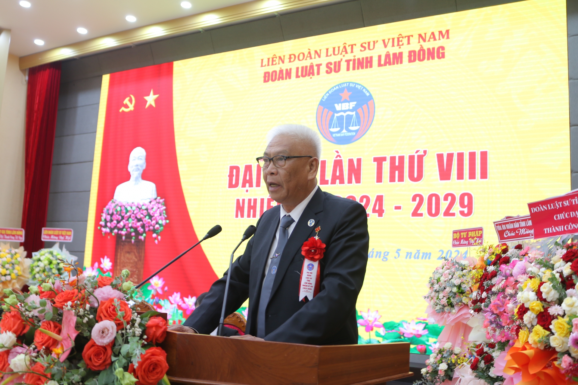 Luật sư Huỳnh Tho tiếp tục được tín nhiệm bầu làm Chủ nhiệm Đoàn Luật sư tỉnh Lâm Đồng 