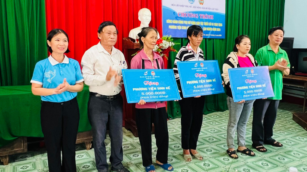 Cát Tiên: Đẩy mạnh thực hiện chương trình “Đồng hành cùng phụ nữ biên cương, vùng dân tộc thiểu số”