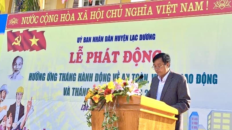 Phó Chủ tịch UBND huyện Lạc Dương Cil Poh 