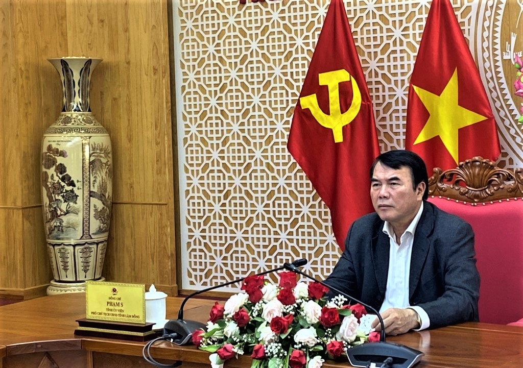 Chủ tịch UBND tỉnh Phạm S chủ trì tại đầu cầu Lâm Đồng