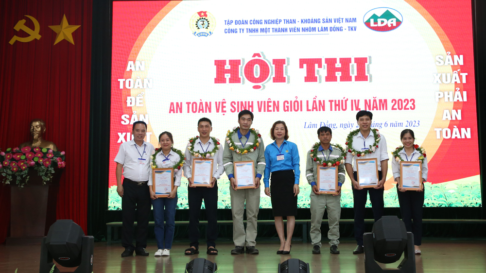 Công ty Nhôm Lâm Đồng: Sôi nổi Hội thi An toàn vệ sinh viên giỏi lần thứ IV