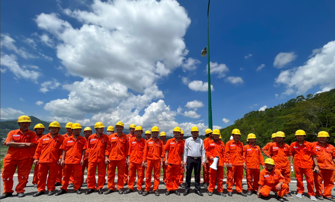 Diễn tập công tác phòng chống thiên tai và tìm kiếm cứu nạn công trình Thủy điện Đa Nhim