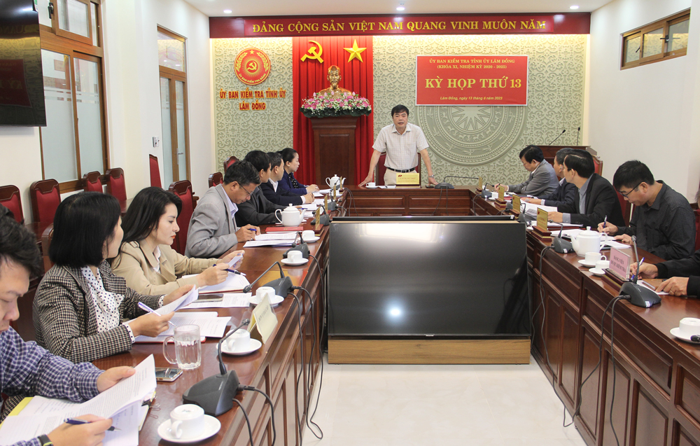 Quyết định thi hành kỷ luật cảnh cáo nguyên Phó Chủ tịch UBND thành phố Bảo Lộc Lê Trọng Tuấn