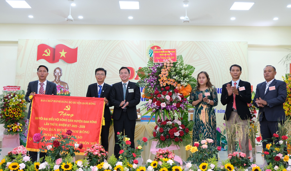 Đại hội Hội Nông dân huyện Đam Rông lần thứ IV thành công tốt đẹp