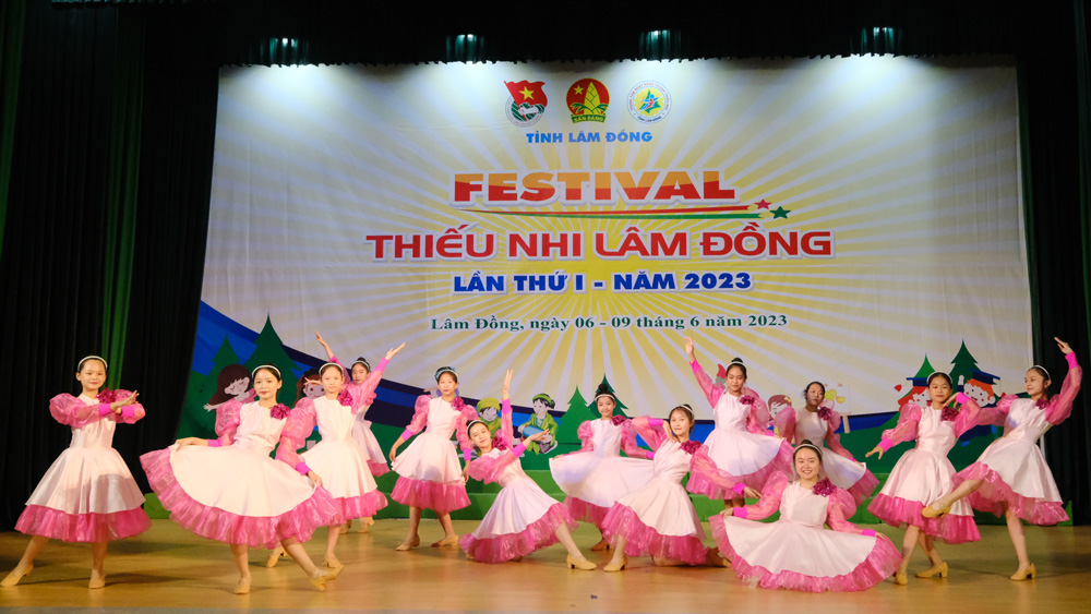 Festival thiếu nhi tỉnh Lâm Đồng lần thứ nhất