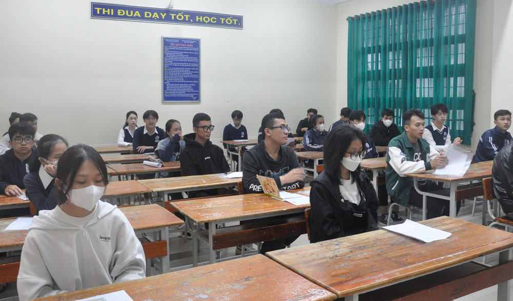 14.687 thí sinh của Lâm Đồng làm thủ tục dự thi tốt nghiệp trung học phổ thông năm 2023