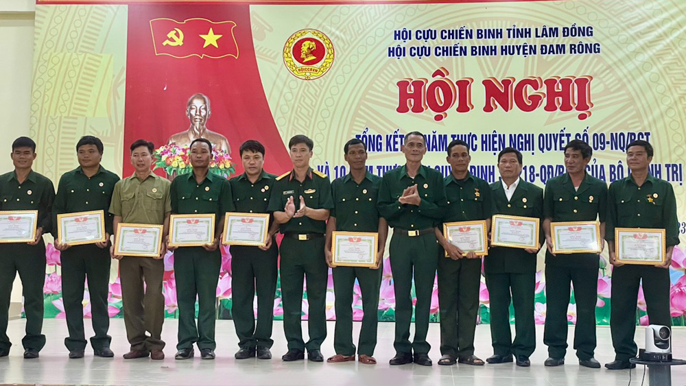 Hội Cựu chiến binh huyện Đam Rông đạt nhiều kết quả từ Nghị quyết 09 của Bộ Chính trị