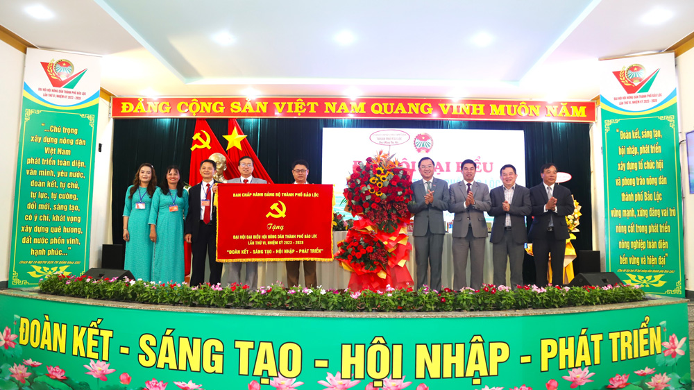 Đại hội Hội Nông dân TP Bảo Lộc lần thứ VI thành công tốt đẹp