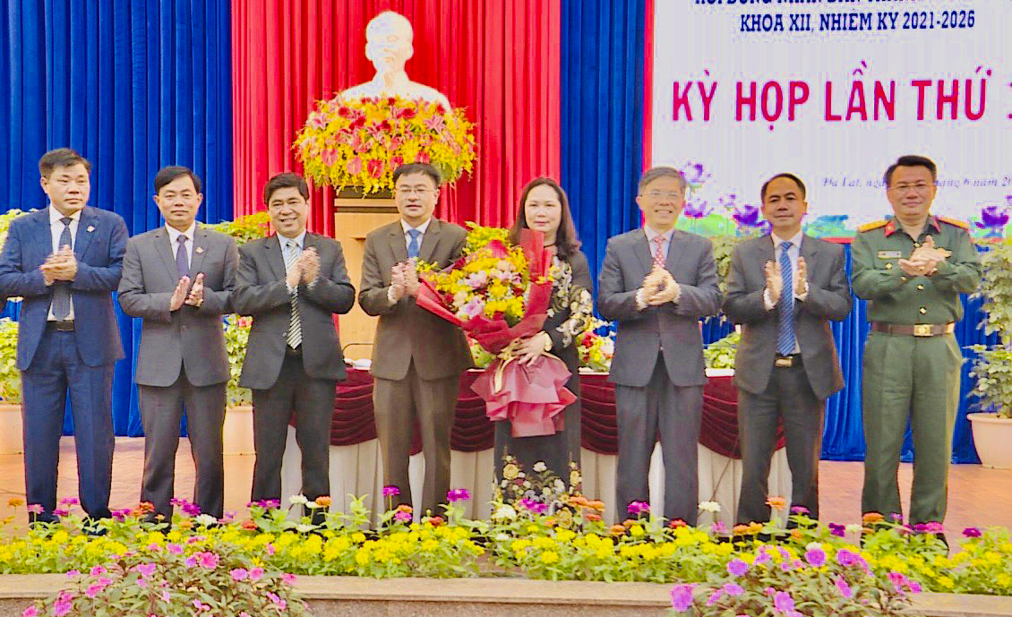 Đồng chí Ngô Thị Mỹ Lợi được bầu giữ chức Chủ tịch HĐND thành phố Đà Lạt