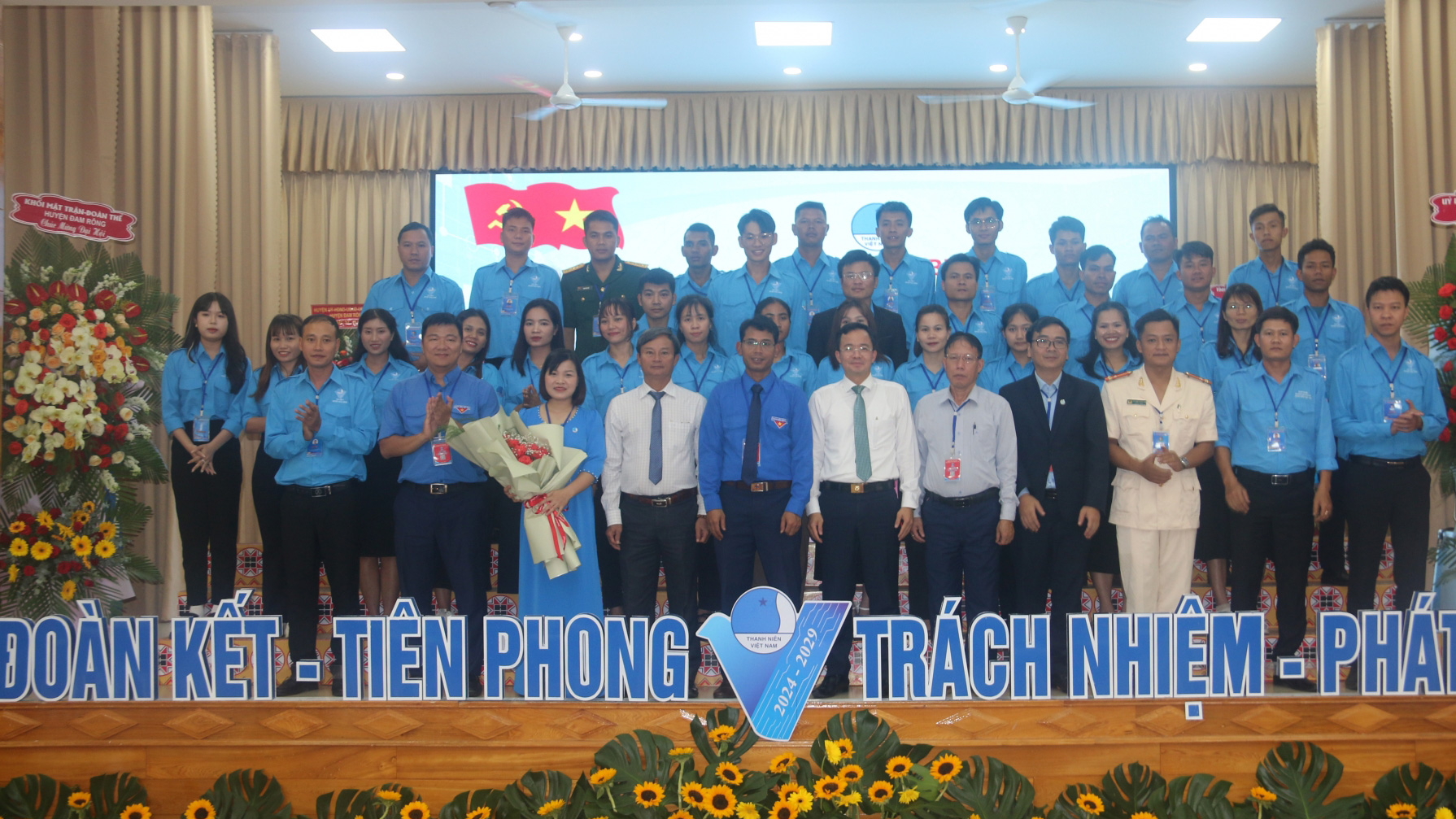 Hội LHTN huyện Đam Rông tổ chức Đại hội đại biểu khóa V