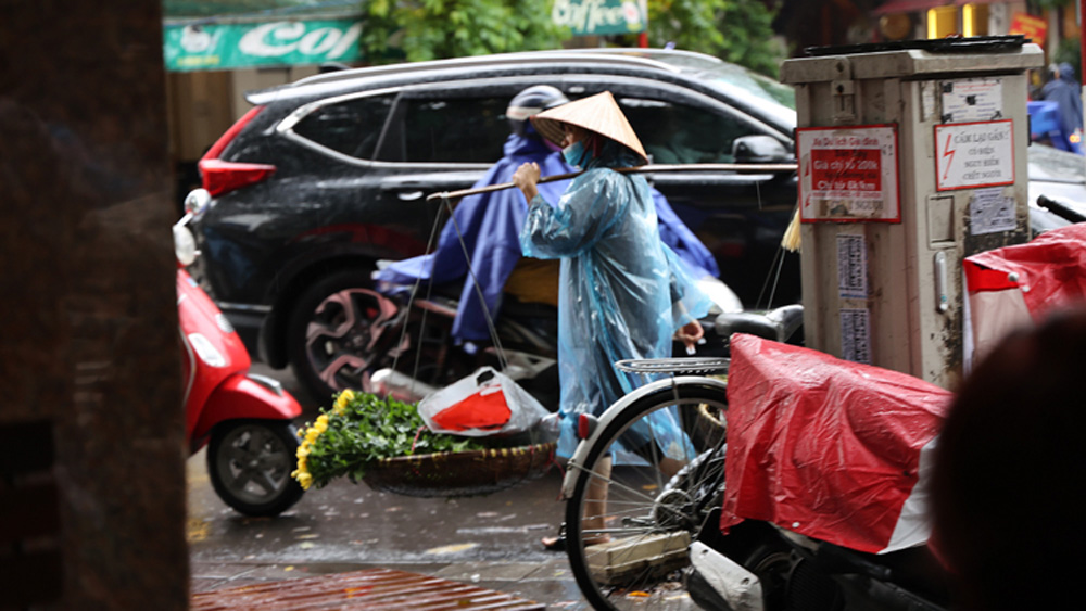 Bắc Bộ và Thanh Hóa có mưa to và dông