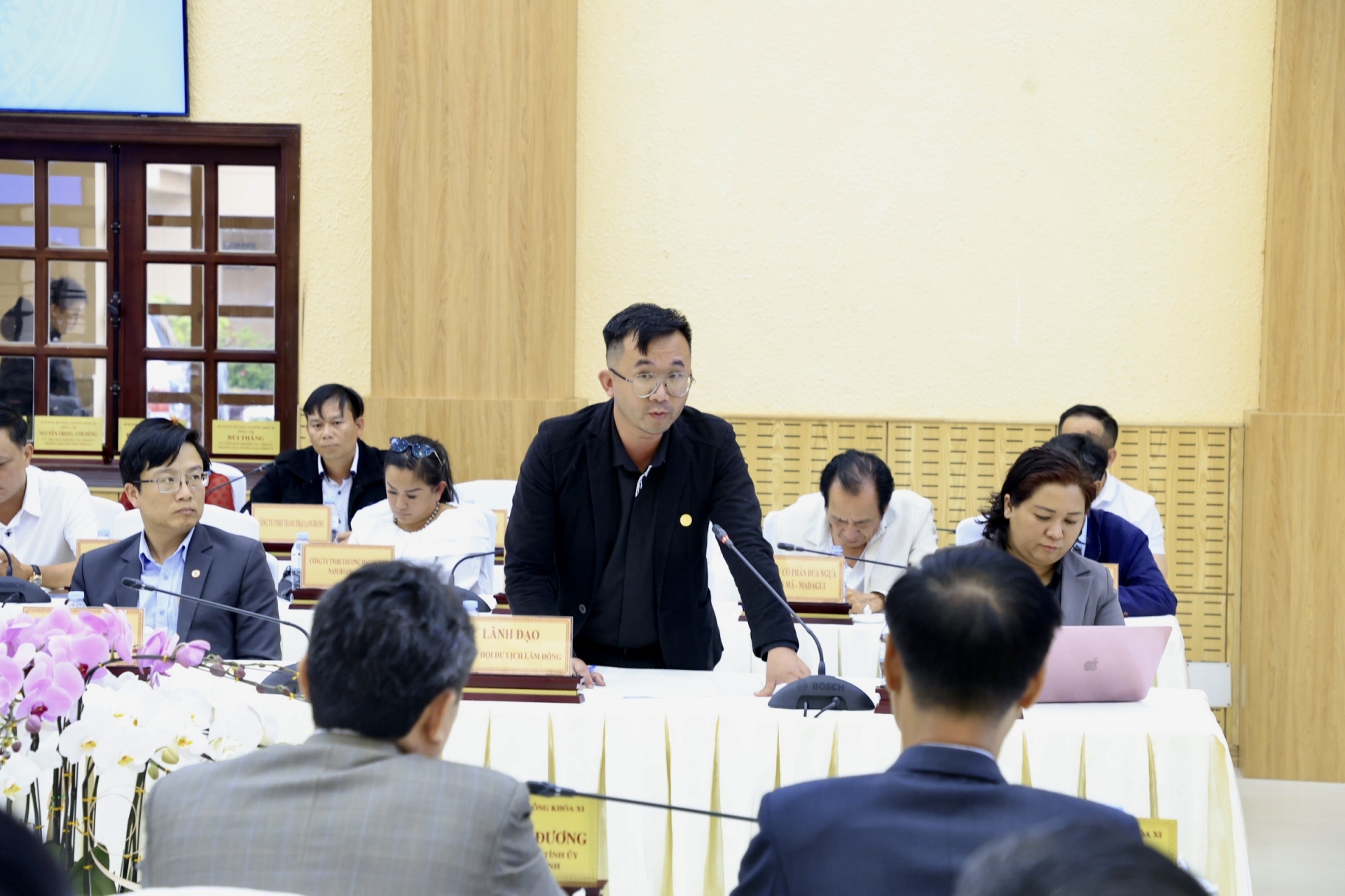 Ông Tưởng Hữu Lộc – Phó Chủ tịch Hiệp hội Du lịch Lâm Đồng – Đà Lạt, kiến nghị các chính sách phát triển du lịch có tiềm năng của Lâm Đồng