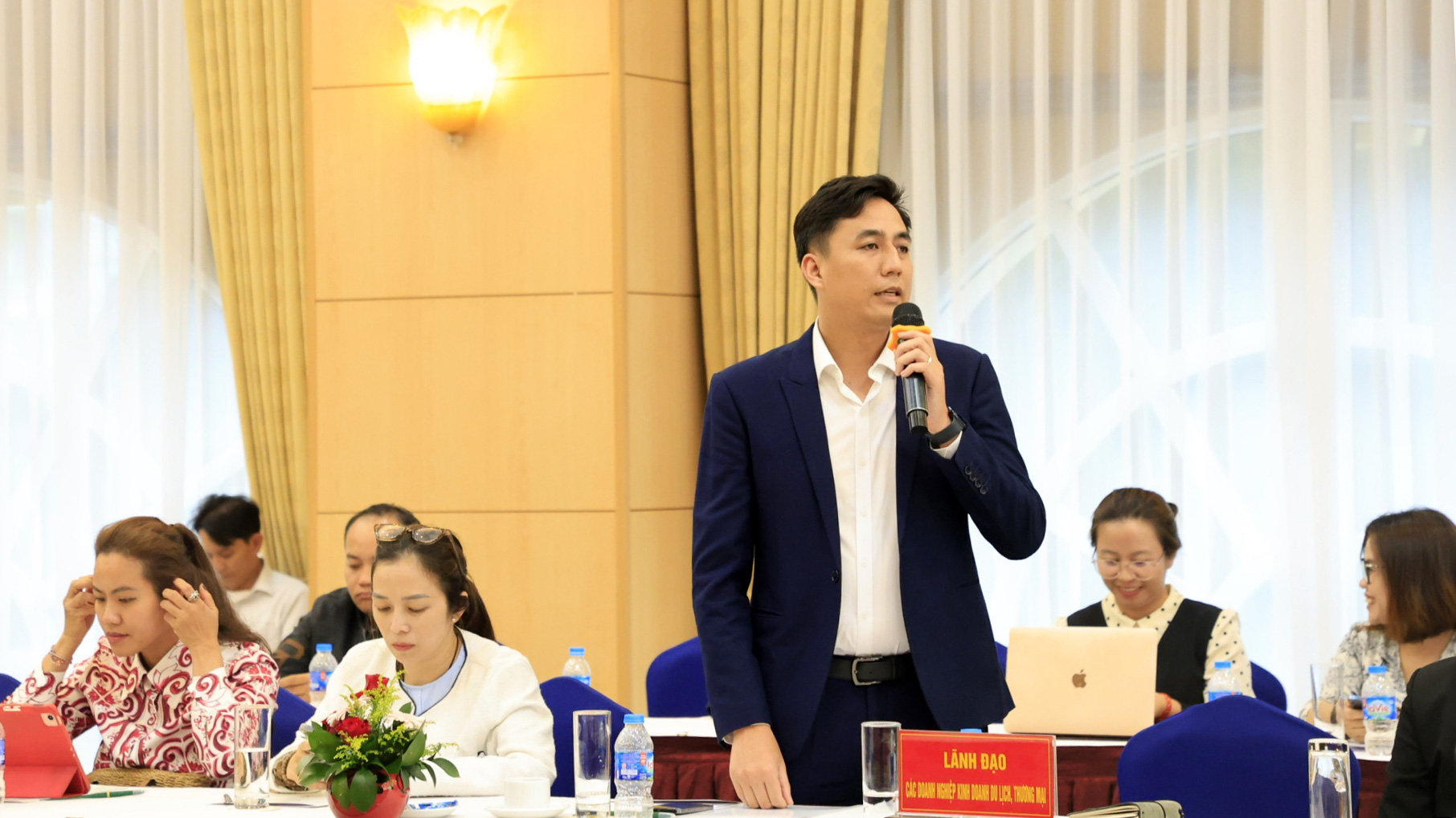 Ông Nguyễn Minh Tân (Công ty T Group): Xu hướng du lịch nhóm nhỏ, nên doanh nghiệp phải xây dựng ứng dụng du lịch để du khách lựa chọn tự tạo lịch trình cho mình