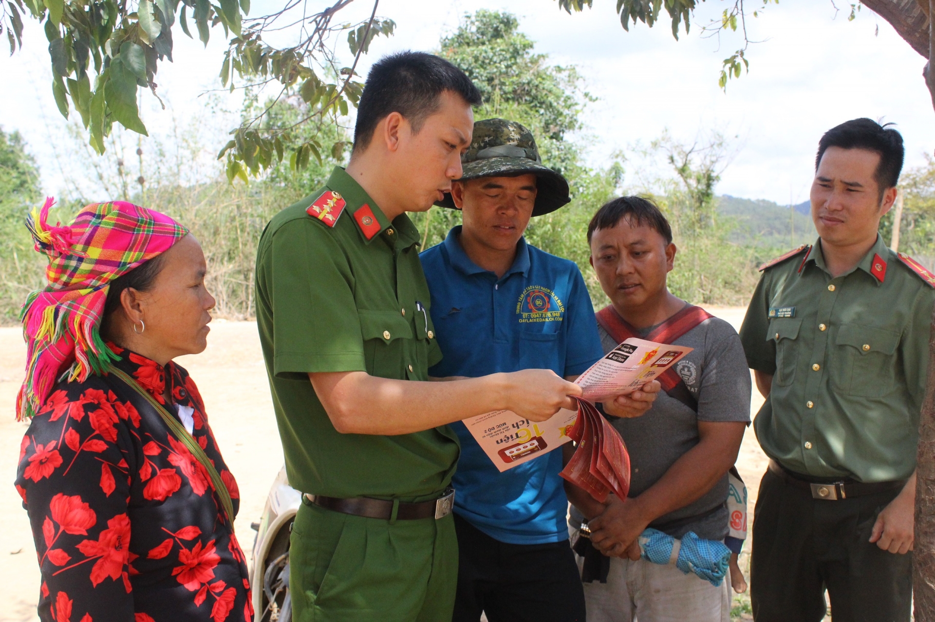 Lực lượng tham gia bảo vệ ANTT cơ sở sẽ cùng với công an chính quy đảm bảo tình hình an ninh trật tự ở địa phương

