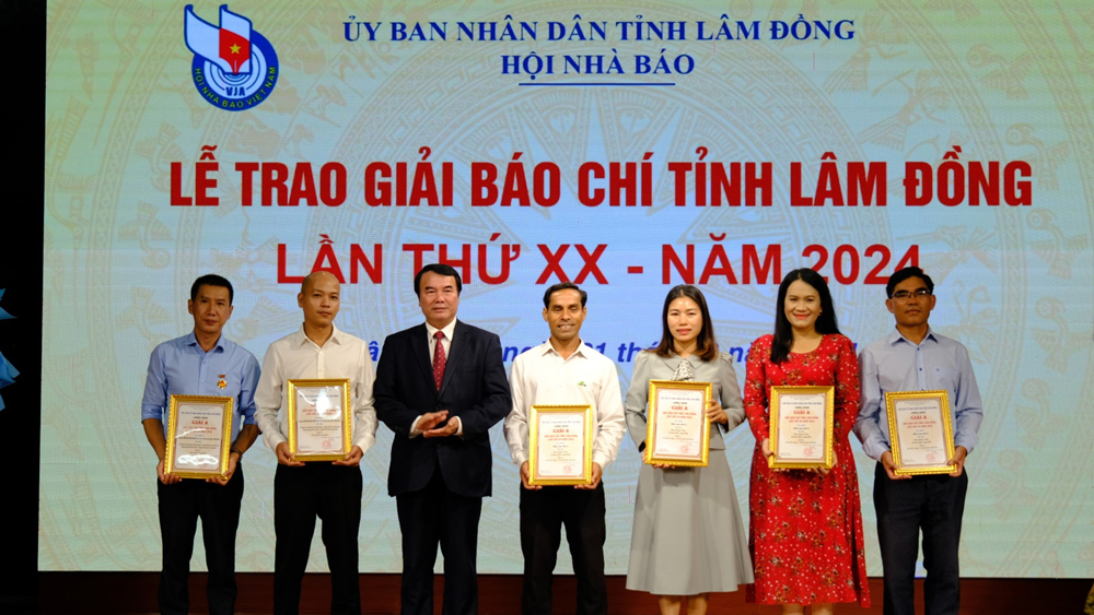 Kỷ niệm 99 năm Ngày Báo chí cách mạng Việt Nam và trao Giải Báo chí tỉnh Lâm Đồng lần thứ XX