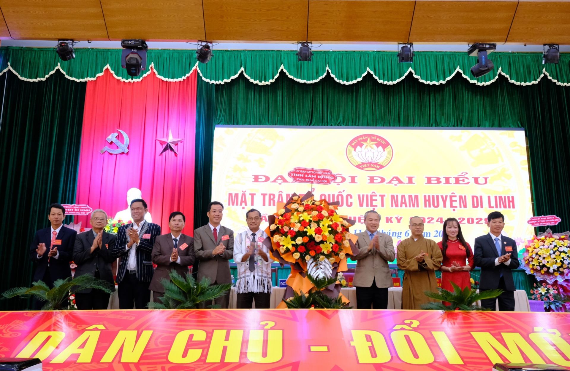 Đại hội đại biểu MTTQ Việt Nam huyện Di Linh lần thứ X thành công tốt đẹp