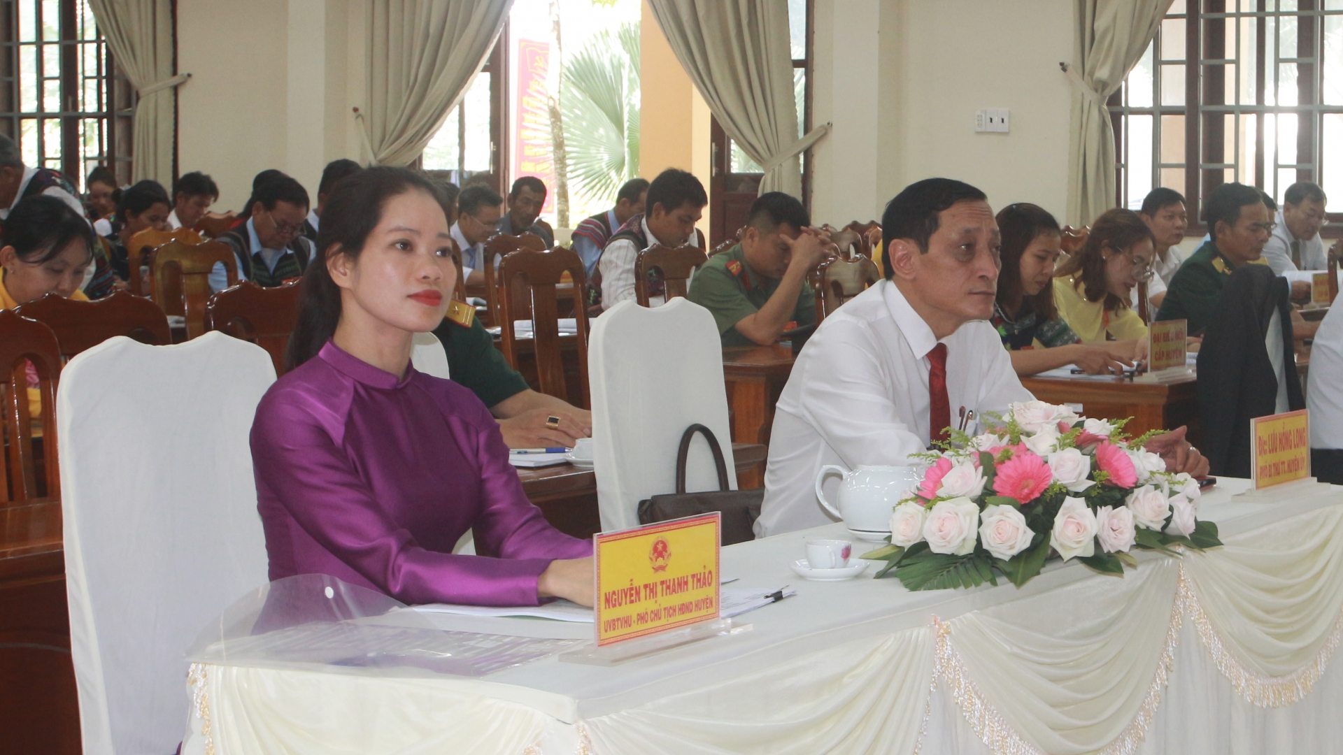 Đại biểu huyện Đạ Huoai tham dự Đại hội
