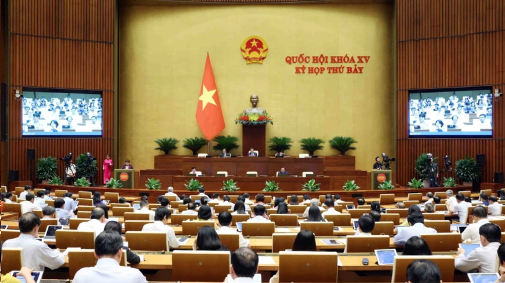 Quang cảnh phiên họp Quốc hội