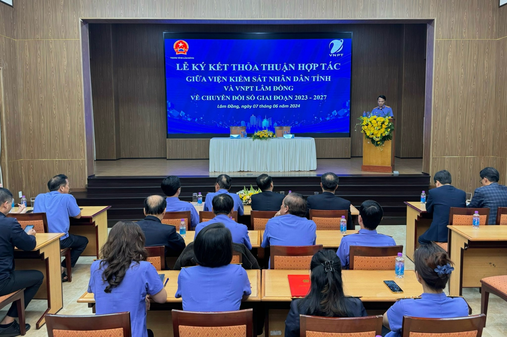 Viện Kiểm sát Nhân dân tỉnh và VNPT Lâm Đồng ký kết thỏa thuận hợp tác về chuyển đổi số