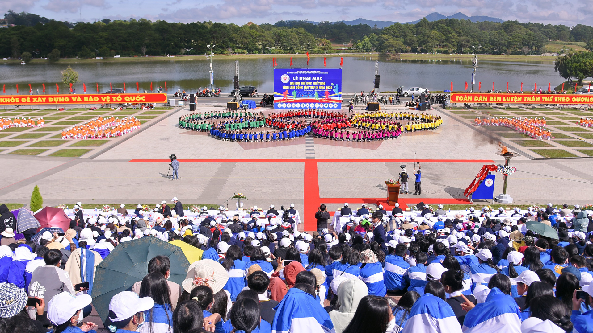 Lễ khai mạc Đại hội TDTT Lâm Đồng lần thứ IX năm 2022 tại TP Đà Lạt