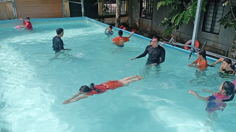 Cát Tiên: Chú trọng dạy bơi và tập huấn phòng tránh đuối nước trong dịp hè cho trẻ em 