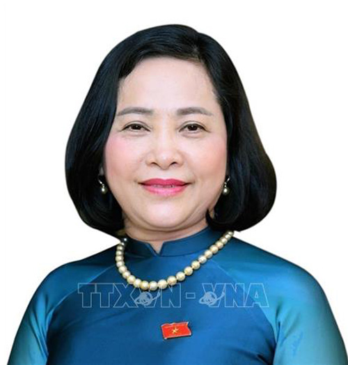 Bà Nguyễn Thị Thanh, Uỷ viên Trung ương Đảng, Phó Chủ tịch Quốc hội nhiệm kỳ 2021-2026