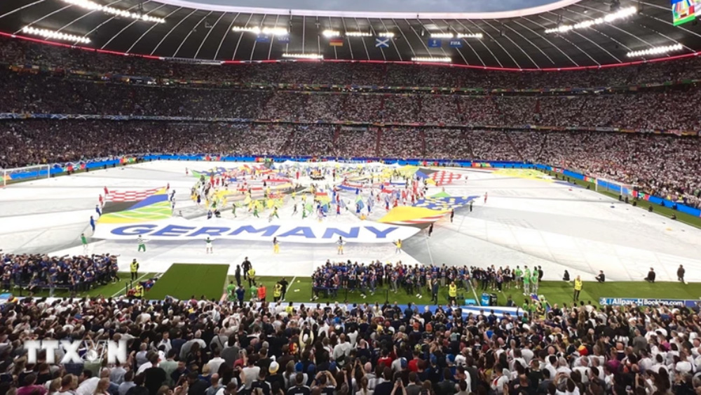 Lễ khai mạc EURO 2024 trên sân vận động Allianz Arena