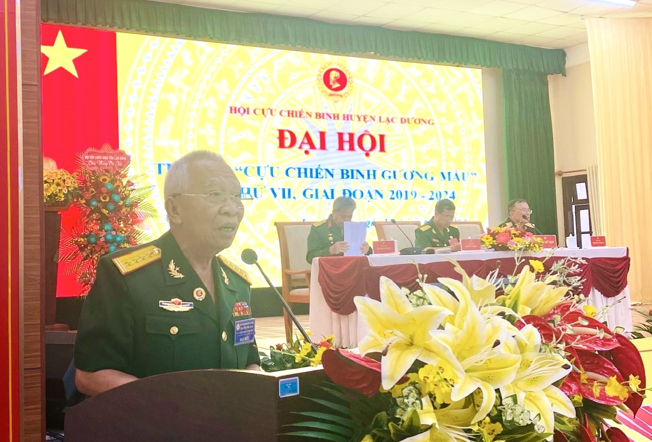 đồng chí: Vũ Công Tiến – Chủ tịch Hội CCB tỉnh Lâm Đồng