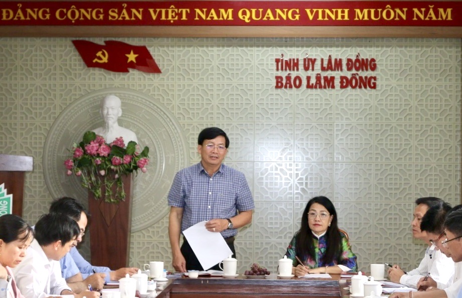 đồng chí Hoàng Thanh Hải – Bí thư Đảng ủy Khối các cơ quan tỉnh
