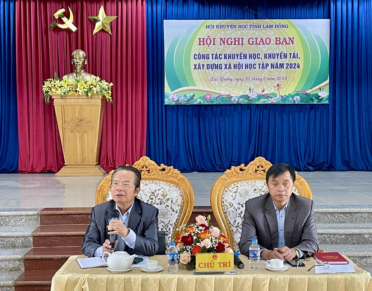 Nhà giáo Ưu tú Nguyễn Xuân Ngọc – Chủ tịch Hội Khuyến học tỉnh Lâm Đồng