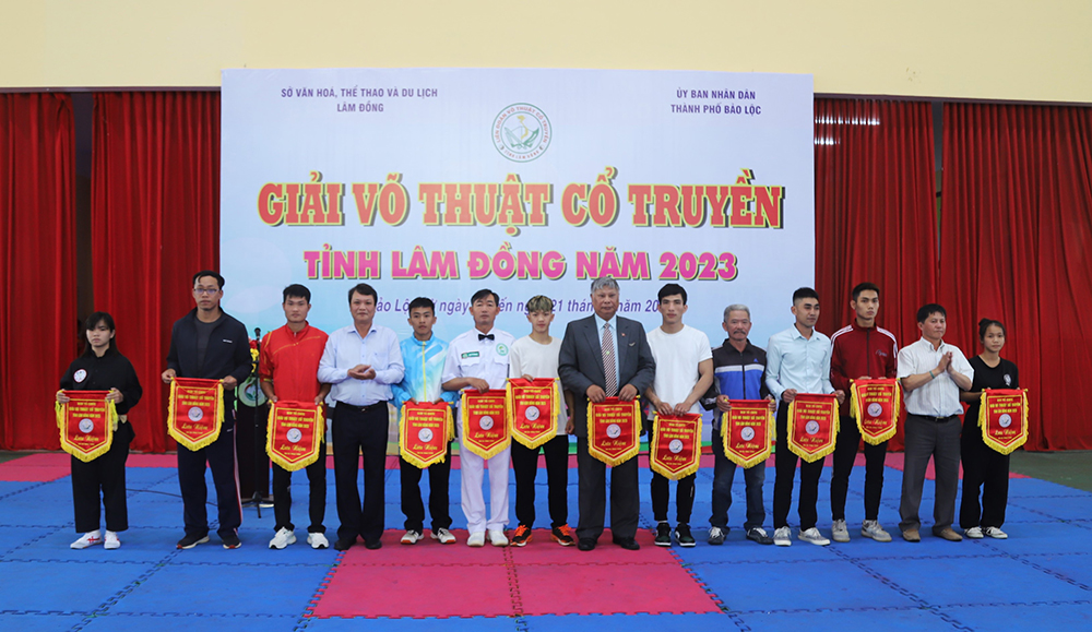 Khai mạc Giải trẻ Võ thuật cổ truyền tỉnh Lâm Đồng 2023
