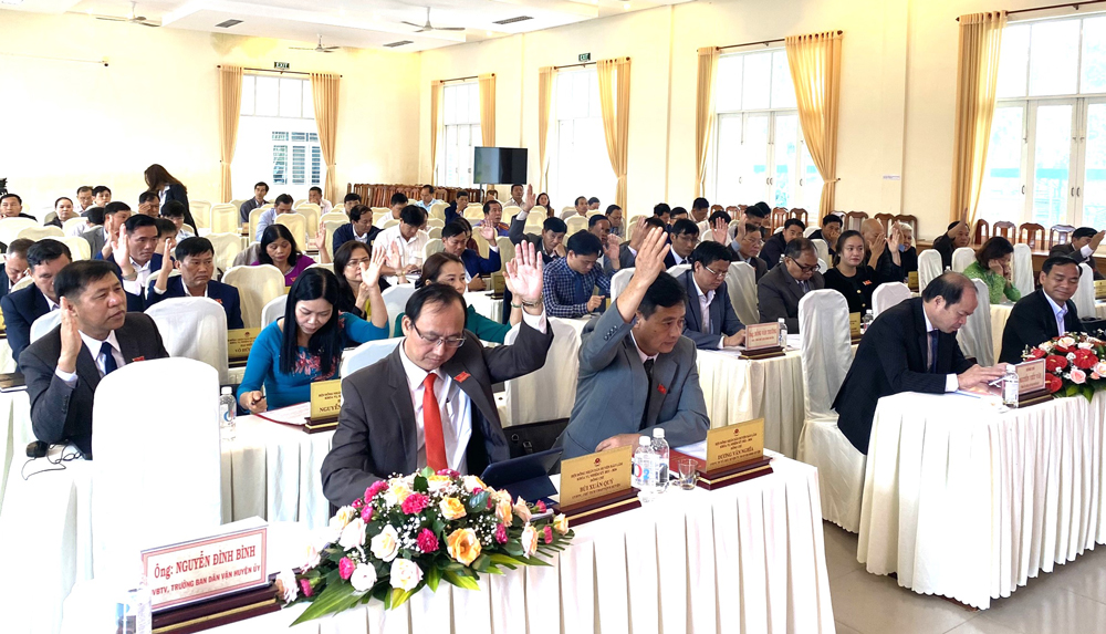 HĐND huyện Bảo Lâm tổ chức kỳ họp thứ 11